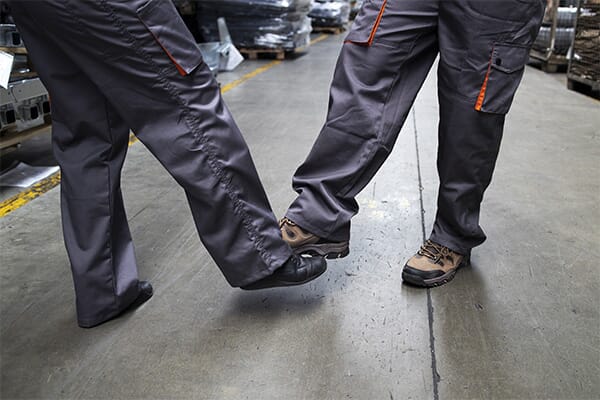 Mal aux pieds chaussures de online sécurité